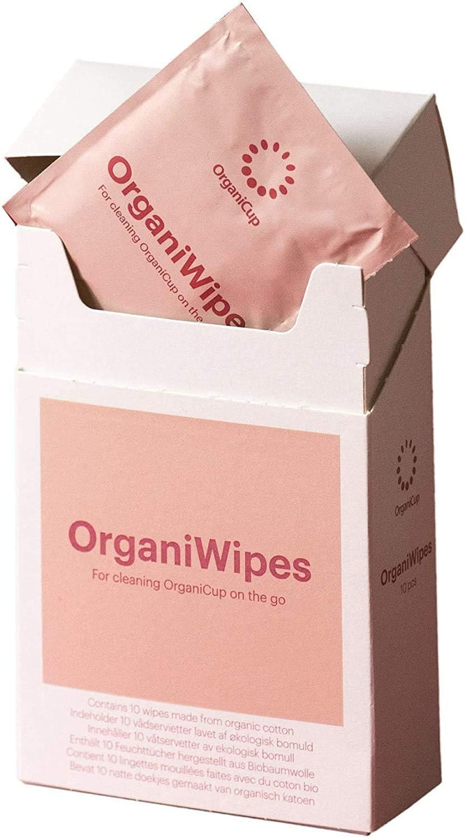 Organicup Organiwipes 10 Pcs