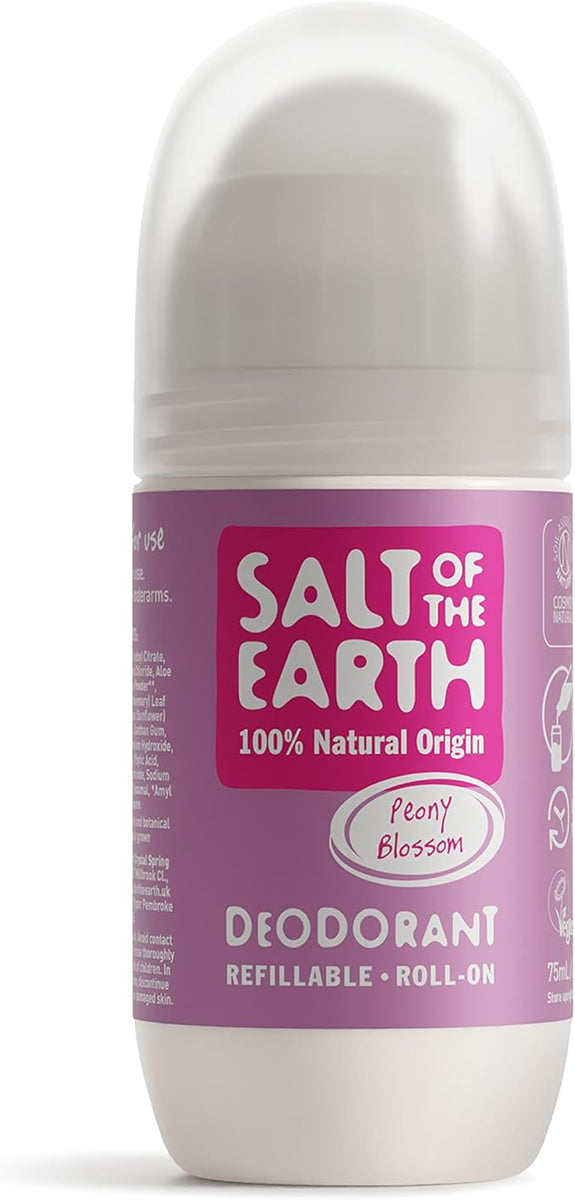 Salt Of The Earth Peony Blossom Refillable Roll- 75Ml