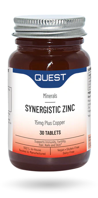 Quest Synergistic Zinc & Copper 15Mg 30S