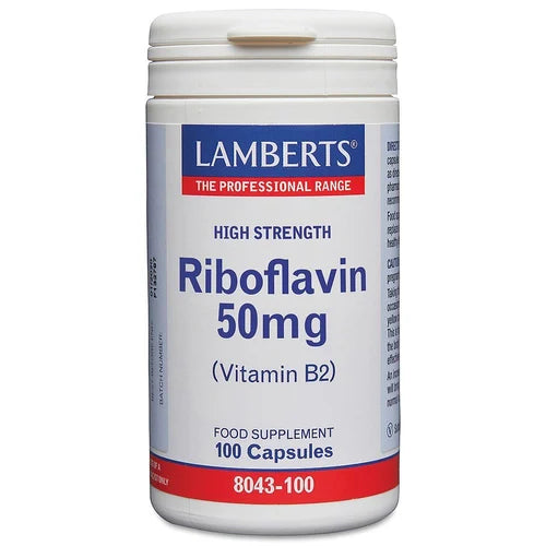 Lamberts Riboflavin 50Mg Vitamin B2