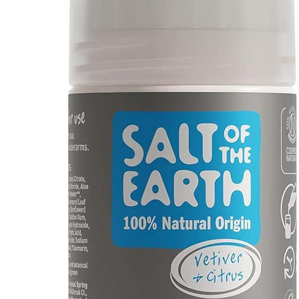 Salt Of The Earth Rollon Deodorant Vetivert&Ci