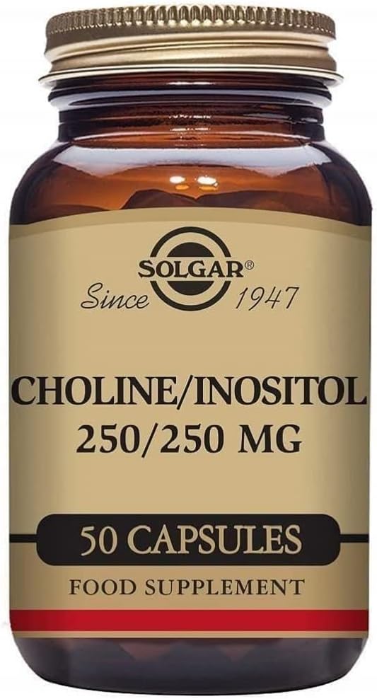 Solgar Choline/Inositol 50 Capsules