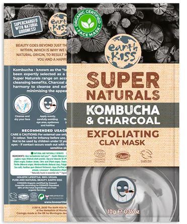 Super Naturals Kombucha+Charcoal Mask