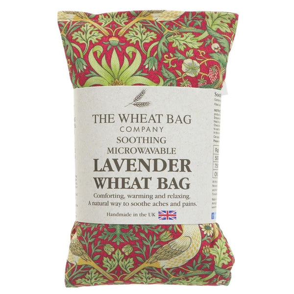 The Wheat Bag Company Strawberry Thief Crimson