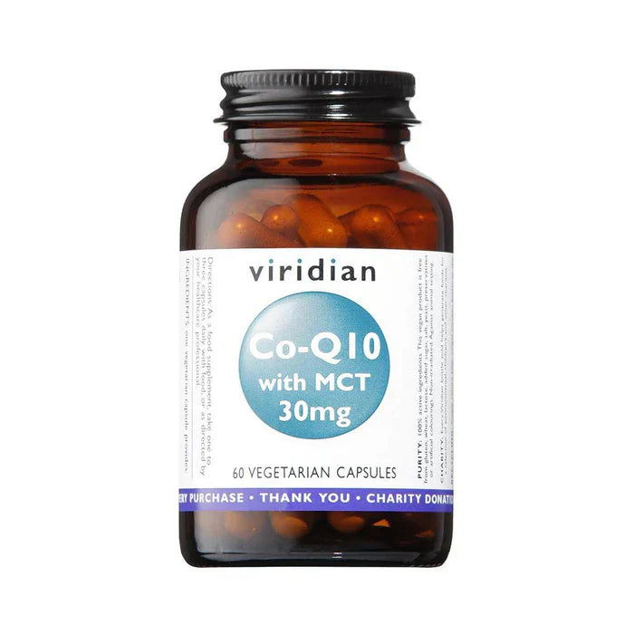 Viridian Nutrition Co-Q10 With Mct 30Mg