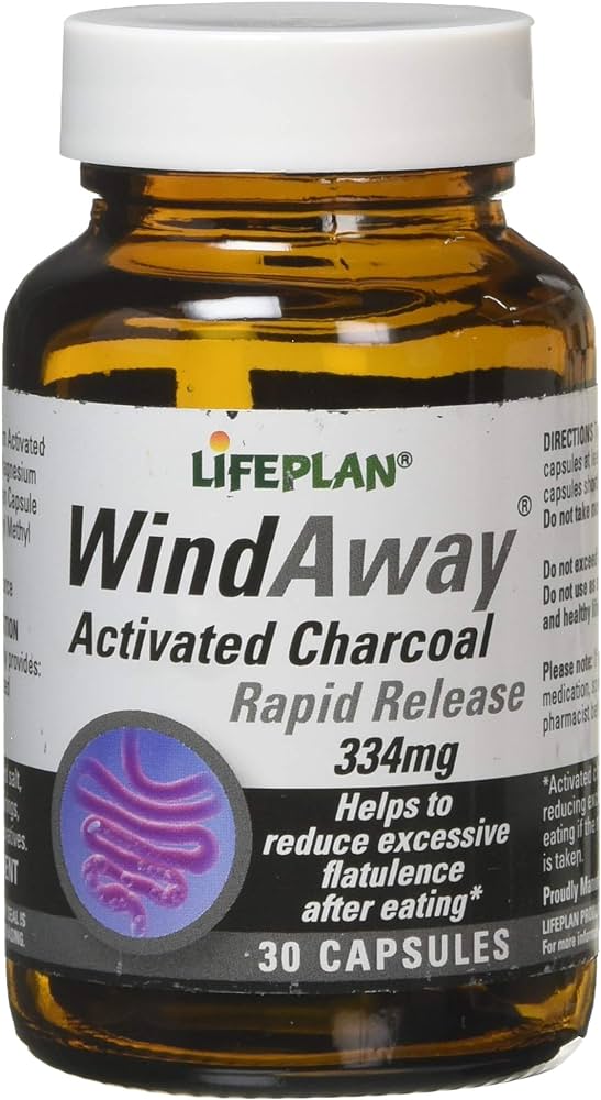 WindAway Activated Charcoal 30 Capsules