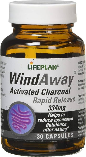 WindAway Activated Charcoal 30 Capsules