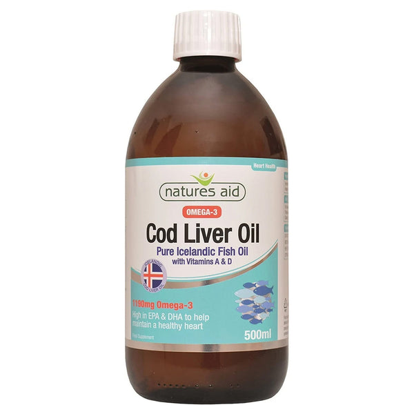 Natures Aid Cod liver oil Liquid