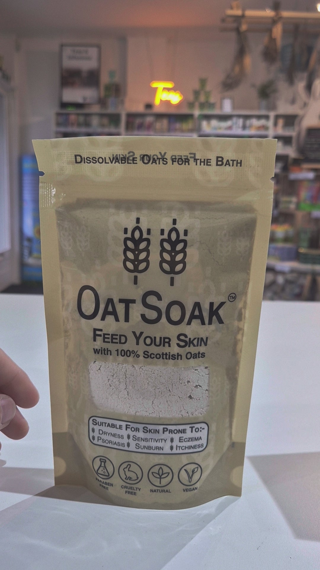 Oatsoak 100g bath additive