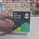 Seep eco-sponge scourer with zero plastic and it's long lasting