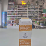 Arnica box and bottle, white and yellow