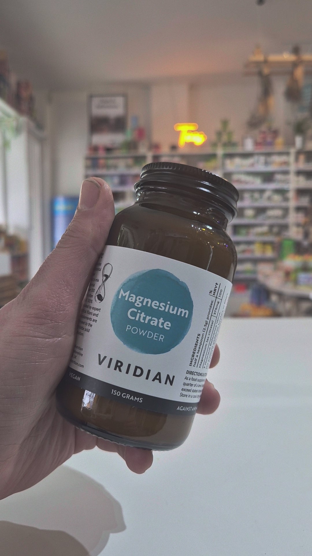 Magnesium Citrate Powder Viridian