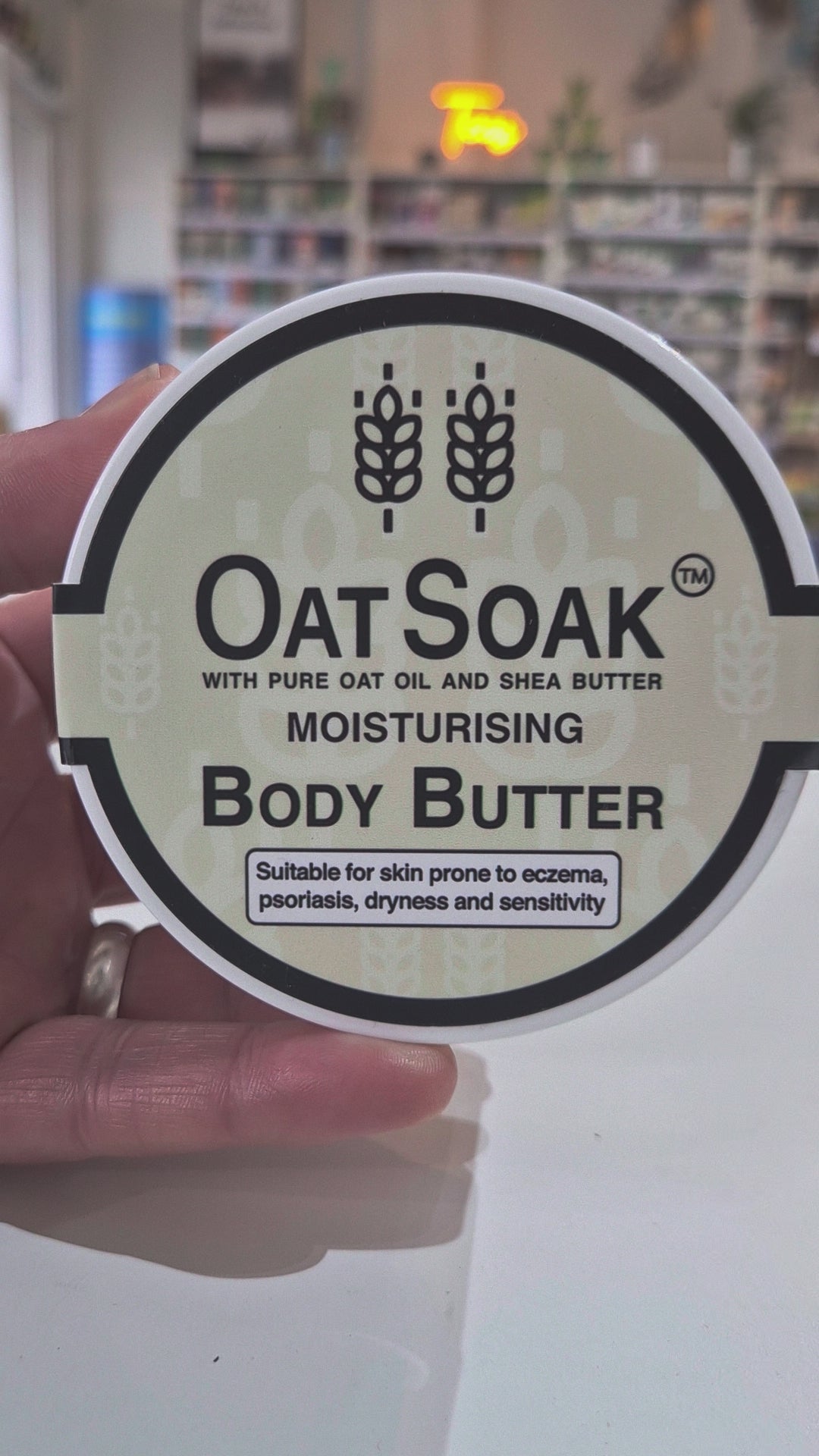 Oatsoak body butter 200ml 
