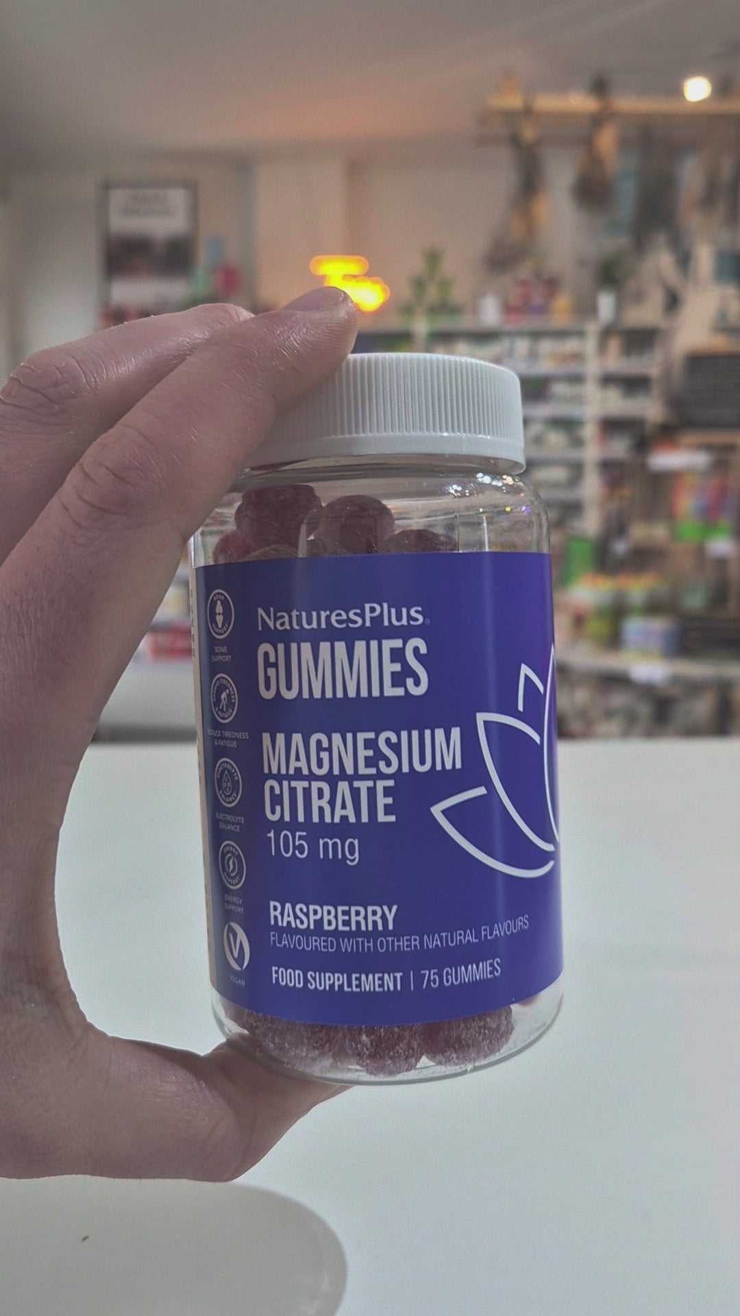 Magnesium citrate gummies