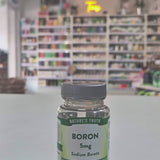 Supplement bottle labeled 'Boron 5mg Sodium Borate' by 'Nature's Truth' on a counter video.