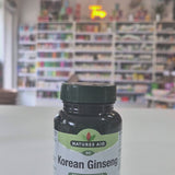 Natures Aid Korean Ginseng 90 Tablets Energy and Vitality Supplement video