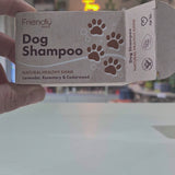 Dog shampoo, bar, lavender, rosemary, and Cedarwood
