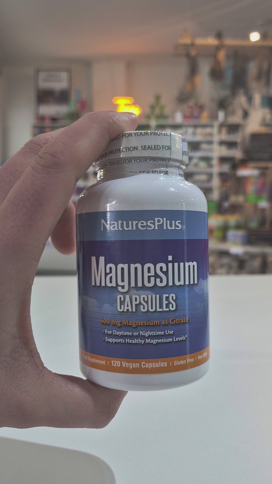 Magnesium Capsules as citrate