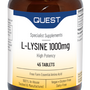 Quest L Lysine 1000Mg