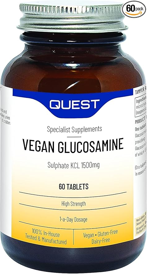 Quest Vegan Glucosamine High Strength 60 Tabs