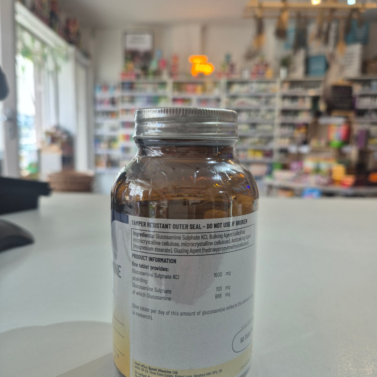 Quest Vegan Glucosamine High Strength 60 Tabs
