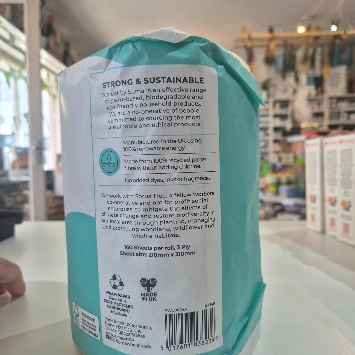 Jumbo Kitchen Towel Extra Strong Sustainable Paper EcoLeaf
