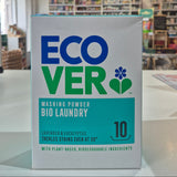 Ecover laundry detergent box in a store setting