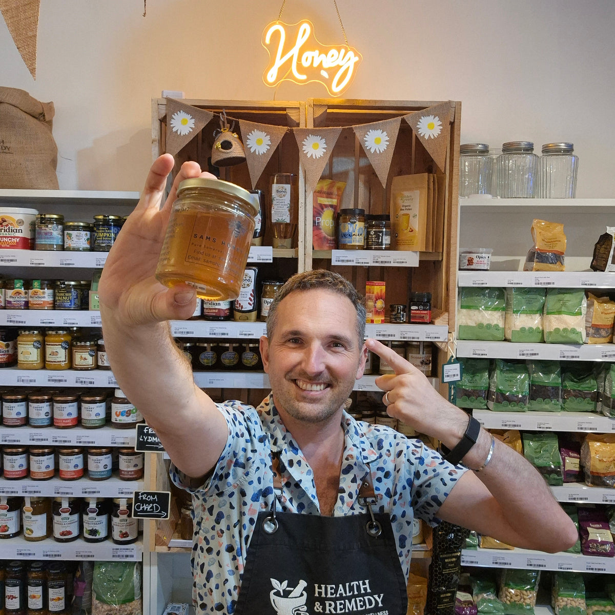 Pure Somerset Honey 227g Sam's Honey Bees