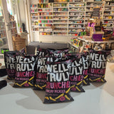 A bag of Well & Truly Crunchies Crunchy Pickles snack chips 9 packs