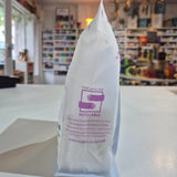 Bag of Soakin magnesium flakes with a visible label on a white background