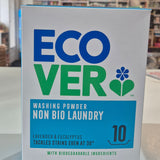 Ecover laundry detergent box in a store setting