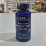 Bottle of Life Extension Water-Soluble Pumpkin Seed Extract on a counter