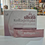 Kollagen Plus packaging on a table with a blurred store background