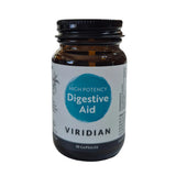 Jar of Viridian High Potency Digestive Aid on a white background