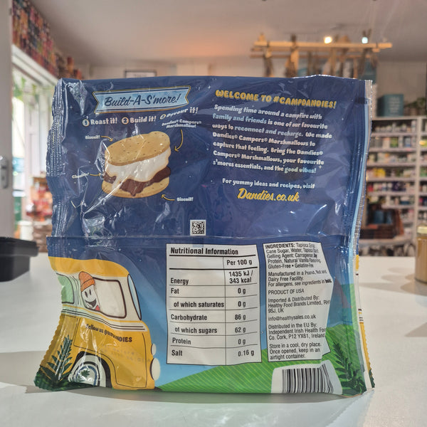 Campers Jumbo Vegan Marshmallows 280g Dandies
