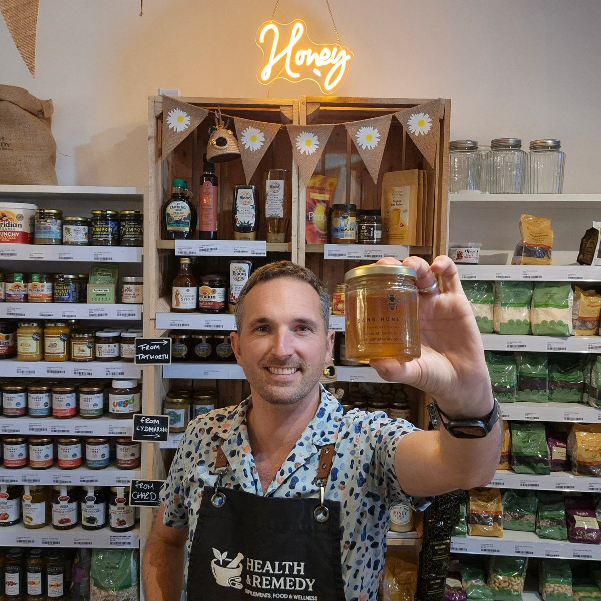 Pure Somerset Honey 227g Sam's Honey Bees
