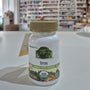 A bottle of Nature's Plus Source of Life Garden Iron, certified organic iron whole food grown, with the USDA organic seal displayed in a store setting