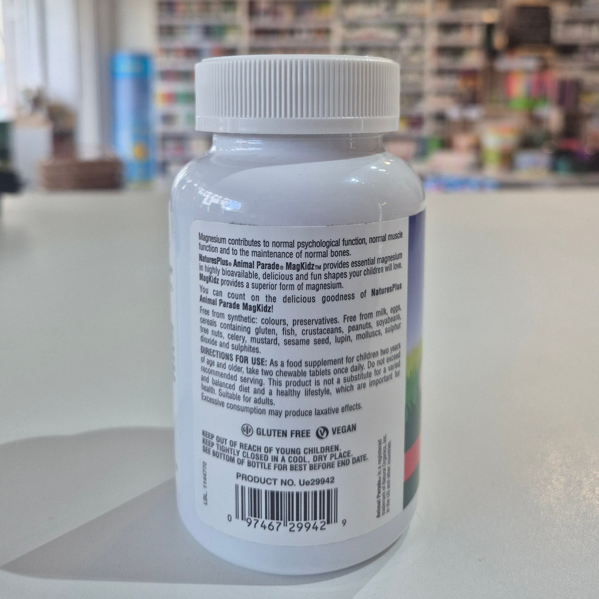 Nature’s Plus MagKidz Children’s Chewables Magnesium Support for Kids