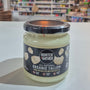 Jar of organic Hunter & Gather all-natural Organic Tallow on a white surface with a blurred background