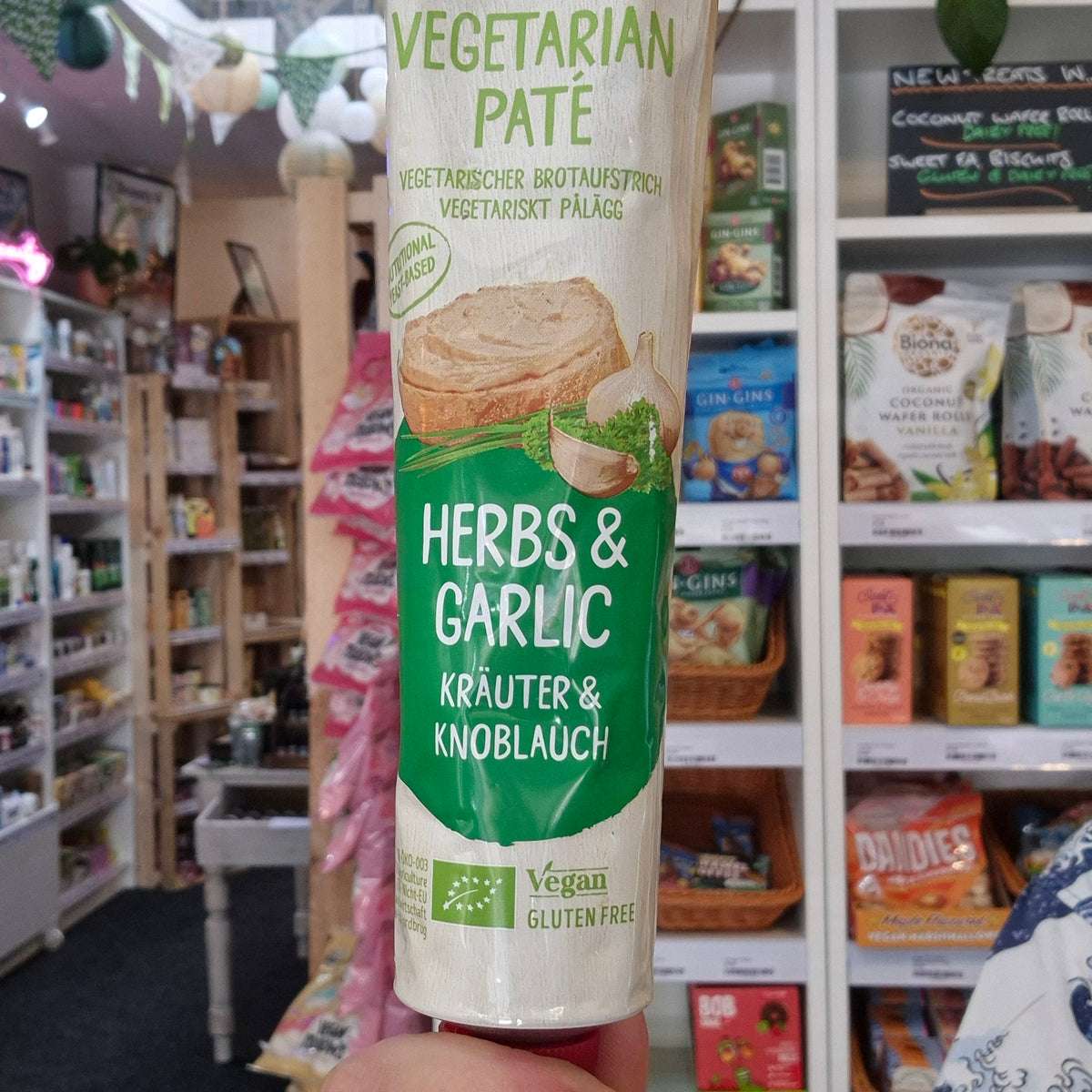 Herbs & Garlic Vegetarian Pate Tartex