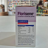 Florisene supplement box by Lamberts on a counter with a blurred store background