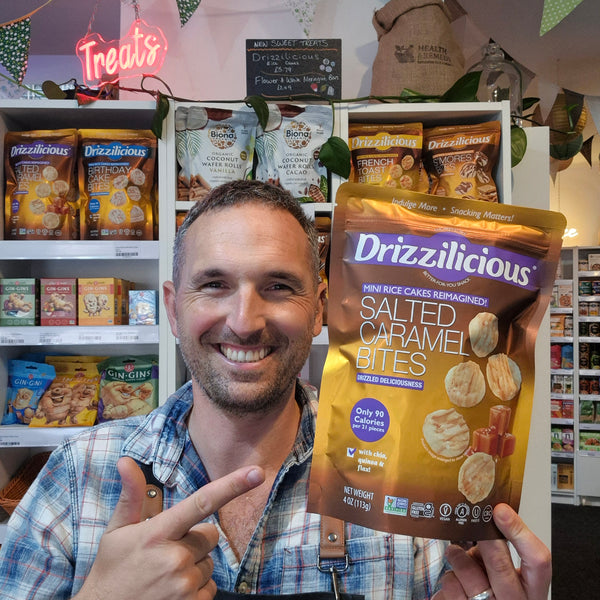 Drizzilicious Salted Caramel Bites Mini Rice Cakes 113g