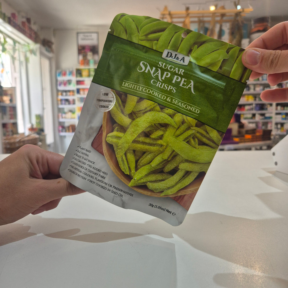 Sugar Snap Pea Crisps 30g DJ&A