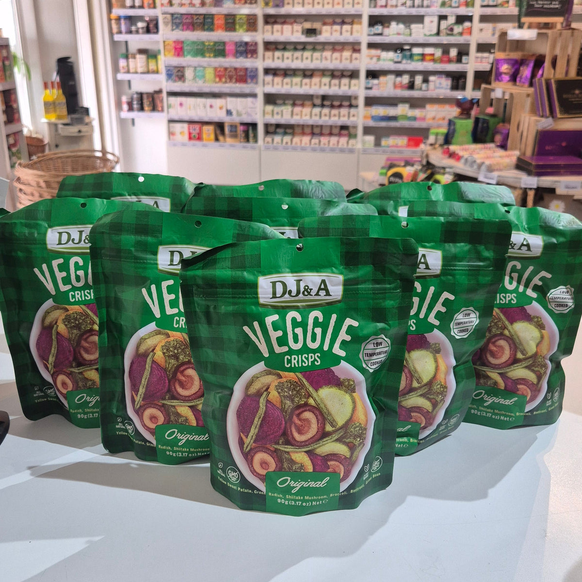 Veggie Crisps Original 90g Vegetable Crisps DJ&A