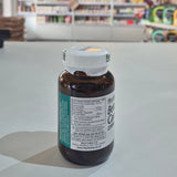 Bottle of HealthAid Better Capsules on a table with a blurred store background