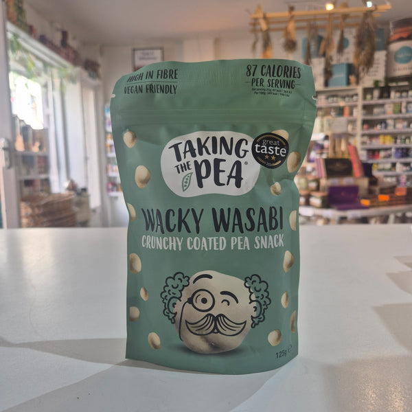 Wacky Wasabi Crunchy Coated Peas 125g Taking the Pea
