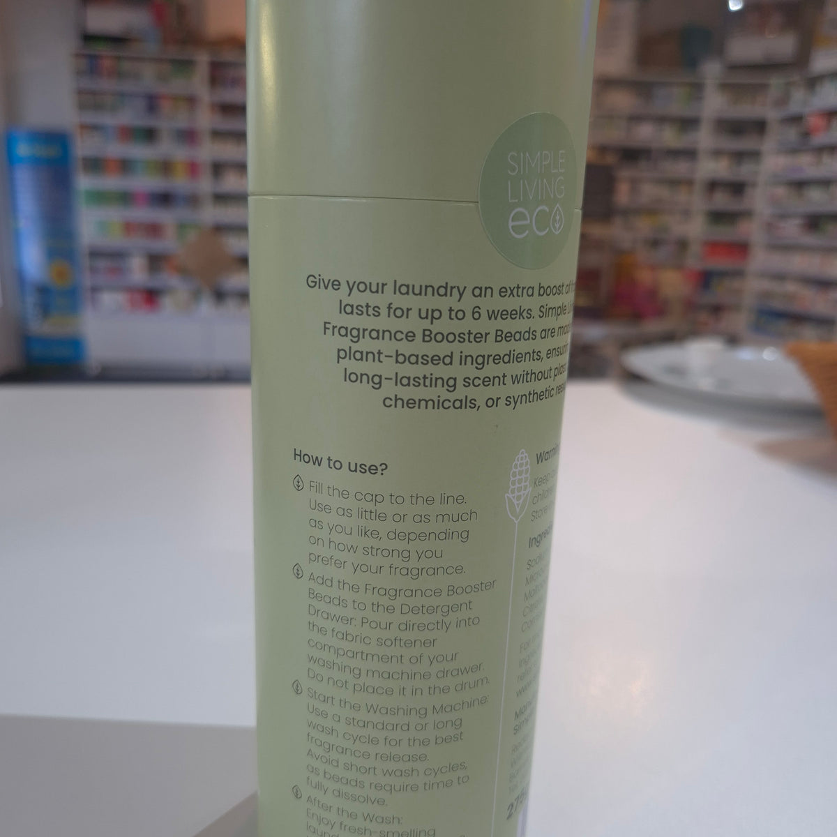 Eco Laundry Fragrance Boosters | Spring Fresh