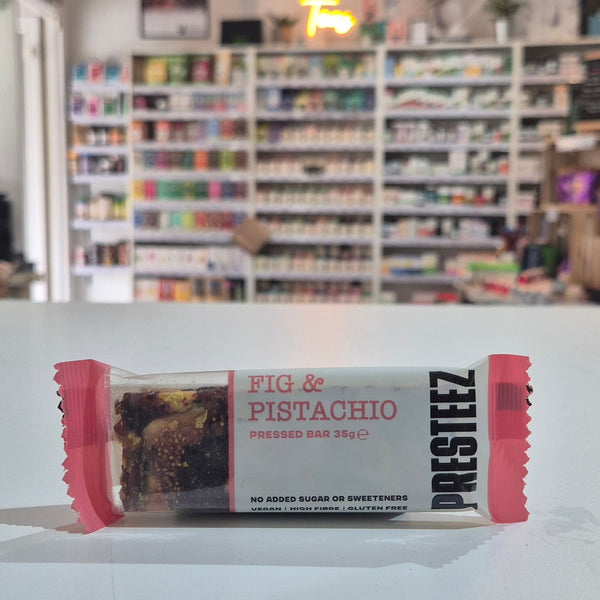 Fig & Pistachio Pressed Bar 35g Presteez