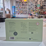 Laundry Sheets with text and a barcode in a store setting