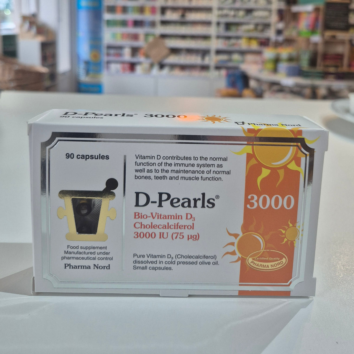 Vitamin D Pearls Box 3000